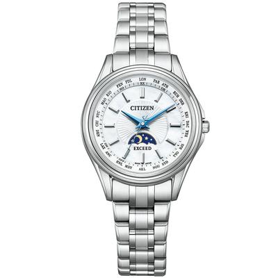 Женские часы Citizen Exceed Серебристые EE1010-62W