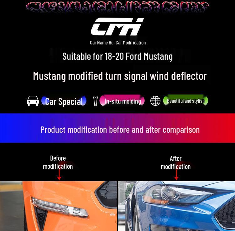 Ford Mustang Turn Signal & Daytime Running Light Kit (2018-2023)