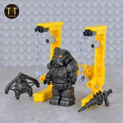 MOC Военные Солдаты Мини Аниме Экшн fallouted Рыцари Модель Фигурки Оружие Роботы Меха Строительные Блоки Кирпичики Игрушки