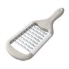 Oaks Laye Crunchy Stainless Steel Grater, White, Made In Japan, LS1530