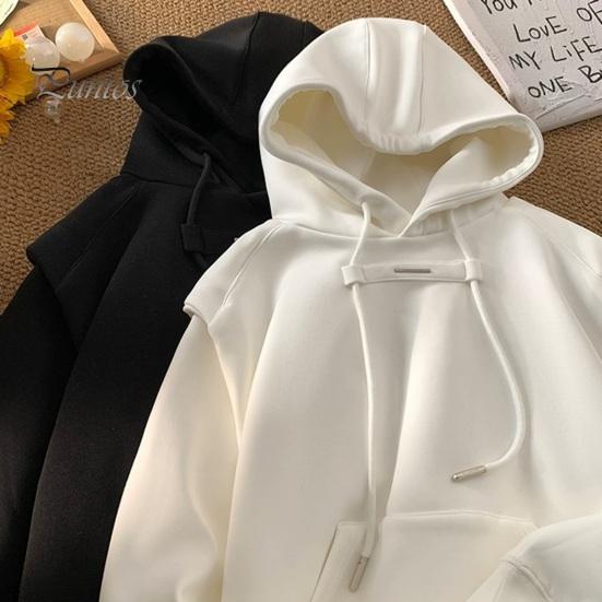 Осенняя мужская толстовка с капюшоном и защитой шеи, с капюшоном, большим карманом, эластичными манжетами и подолом, пуловер для спорта, фитнеса, путешествий, школы, топ