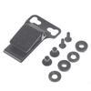 UltiTuck Kydex Holster Belt Clip - Single Piece for Sheath Waist Attachment
