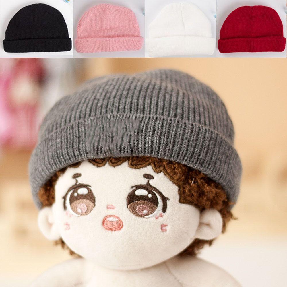 6 Colors Cotton Doll Hat Mini Animal Knitted Hat  For 1/11 Obitsu11 Dolls/1/12 BJD Dolls
