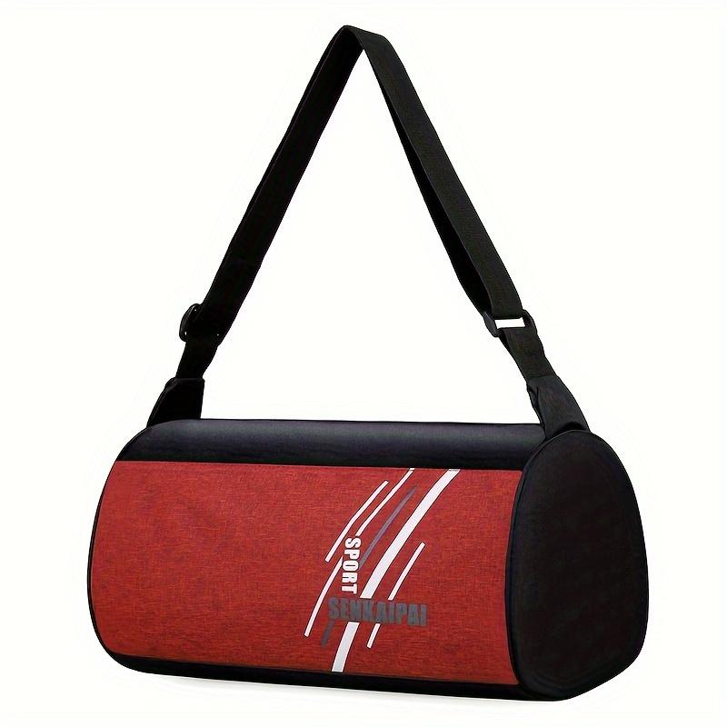 Повседневная спортивная сумка через плечо с цветными блоками, легкая переносная сумка на молнии, модная сумка унисекс для повседневного использования