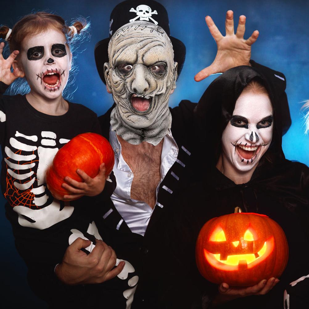 Фигурка из фильма ужасов Косплей Маска для лица Латексная маска для лица Головной убор Хэллоуин Нарядный костюм Реквизит