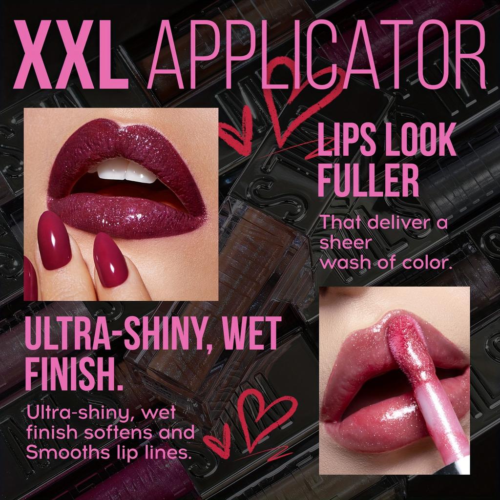 Блеск для губ Sparkling Diamond, 6 цветов, увлажняющая нелипкая формула, жидкая помада для губ, идеальный вариант для праздничных вечеринок и подарков