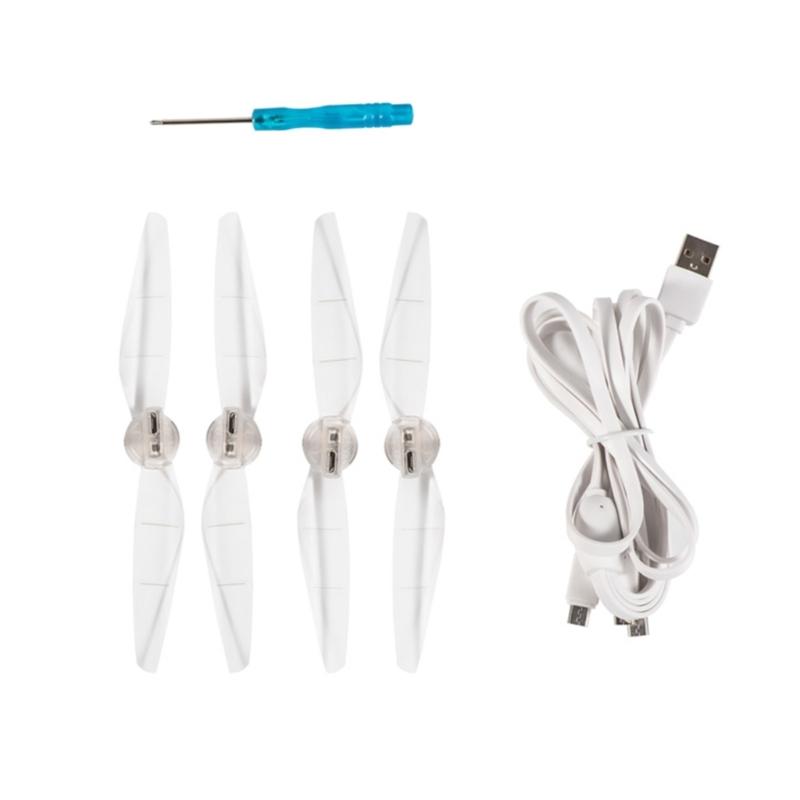 LED Flash Light Propellers for Mini 3 PRO Blades Props Cool Glowing Ring Paddle Blade Rechargeable Night Flying