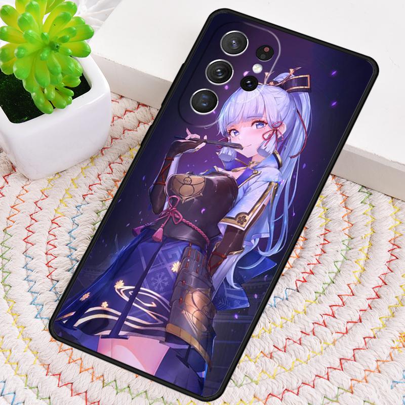 Чехол для телефона Genshin Impact Kamisato Ayaka из силикона для Samsung Galaxy note 10 pro S26 S24 S23 S22 S21 Plus S25Ultra Capa Cover