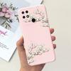 Чехол для Redmi 10C Чехол для Xiaomi Redmi 10 Power Модный Цветочный Тонкий Мягкий Силиконовый Чехлы для Телефона Для Xiaomi Redmi 10C 10 C Funda