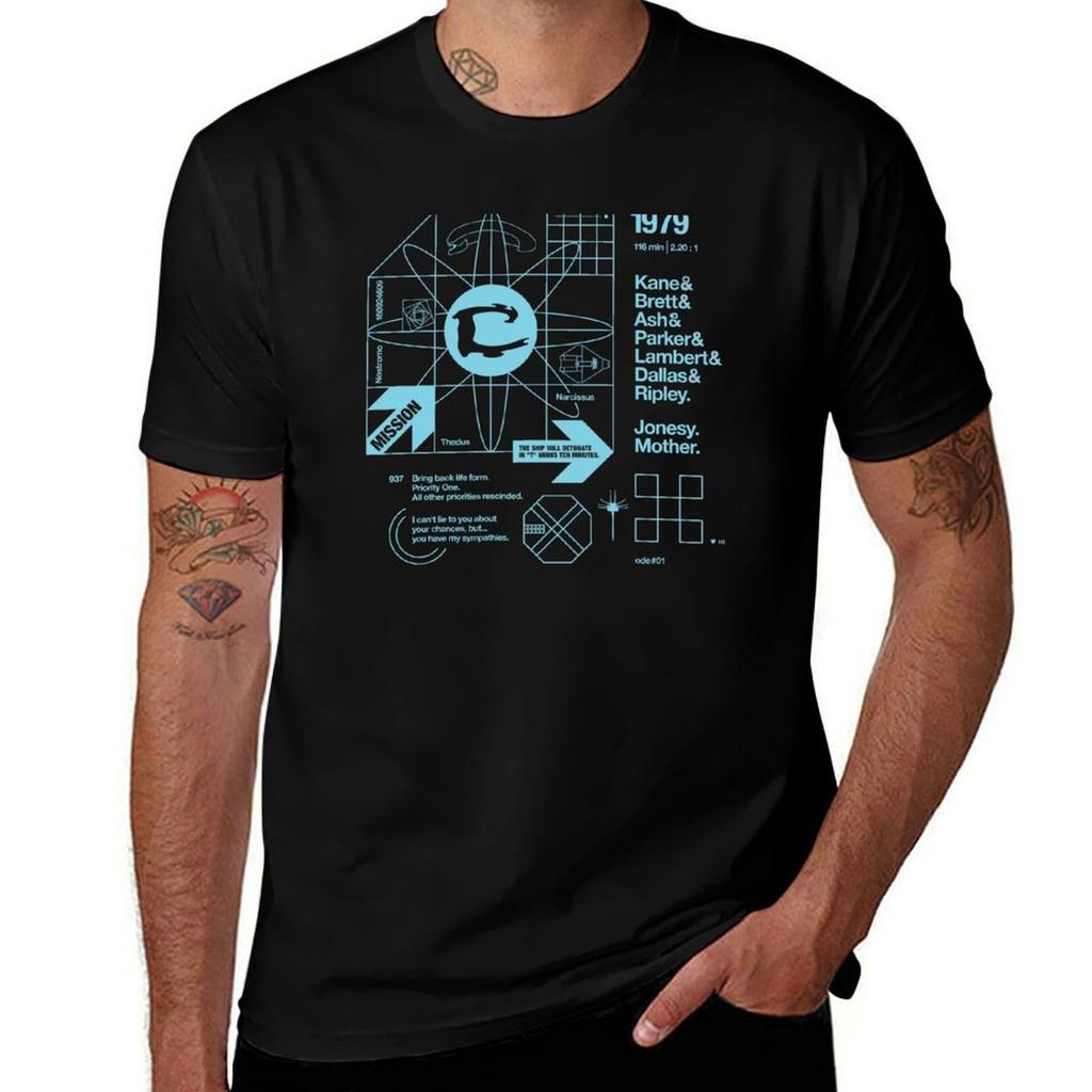 ODE 01 TShirt Minimalist Graphic Tee Shirt