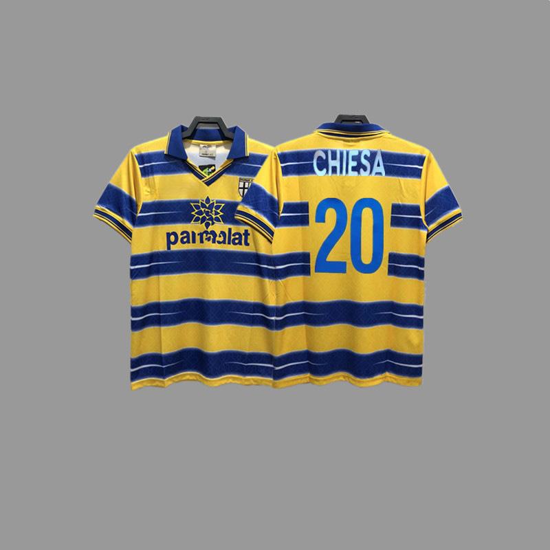 Parma retro jersey football jersey classic nostalgic Zola Cannavaro Buffon Gilardino jersey