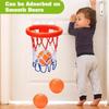 Baby Bath Toy Children Water Play Toys Set Bathroom Bathtub Suction Cup Shooting Basketball Hoop with 3 Balls Bath Toys for Kids