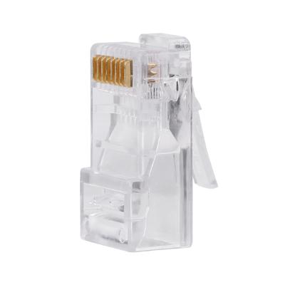 100 PCSLOT Cat5 Cat5e сетевой интернет-разъем RJ45 8P8C кабель модульные вилки головки