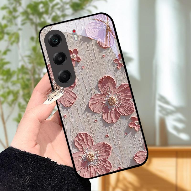 Закаленное Стекло Чехол Для Tecno Camon 40 4G Чехол Задняя Крышка Для Tecno Camon40 CM5 Fundas Полная Защита Жесткий ПК Чехол Для Телефона Бампер