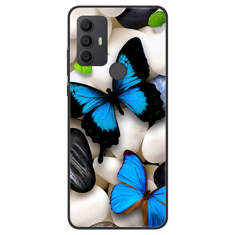 Для чехла TCL 30 SE 305 306 Мягкий силикон Крутой мультяшный coque Для TCL 306 305 Задняя крышка Para TCL 30SE Чехлы Модный ТПУ Fundas
