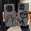 Крутая Линия Люди Чехол Задняя Крышка Телефона для Xiaomi Redmi Note 14 12 10 A4 11 14C 9S 13C 13 Pro Plus