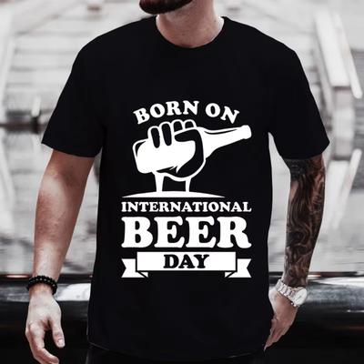 Мужские футболки Футболки с графическим принтом Beer DAY Футболки для мальчишников Друзья Футболки для выпивающих Team Сочетающаяся одежда Уличная одежда Одежда 2000 года