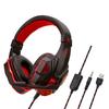 Professional Led Light Wired Gaming Headphones With Microphone For Ps4 Ps5 Xbox Computer Bass Stereo Pc Gaming Headset Gifts