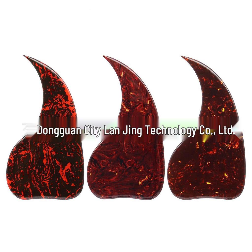 Gibson J45 Heart-shaped Tortoiseshell Pickguard - Scratch-proof Folk Guitar Accessory