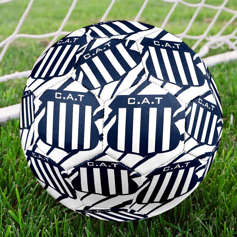 Atletico Talleres Design Size 5 Soccer Balls, High-Quality, Anti-Slip, Protective Football, a Unique Gift Suitable for Birthdays, Christmas