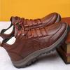 Men's Hiking Shoes, New Non-slip Cotton Shoes, Comfortable and Warm, Piled and Thickened Casual Men's Shoes