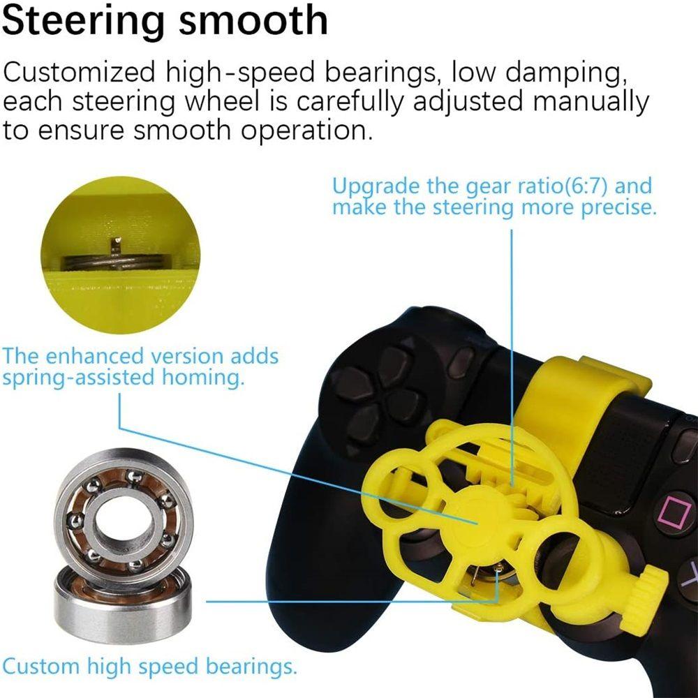 Улучшенное крепление Геймпад Мини-руль Джойстик Моделирование Симулятор Вспомогательный контроллер