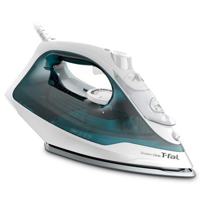 T-fal Паровой утюг с шнуром, Мощная подача пара, до 75 г/мин, Подошва AirGlide, "SteamGlide," Зеленый, FV2889J0