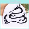 Dragon Animal Pattern Knit Hat For Winter Autumn Streetwear Warm Beanie