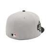 NEW ERA Cap 59FIFTY Boston Red Sox MLB Side Patch 2Tone Gray Black 70907354 NER35C4087 7 3/8