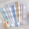 10pcs/set File Clip Holder Macaron Paper Folder Note Organizer Document Folder  School