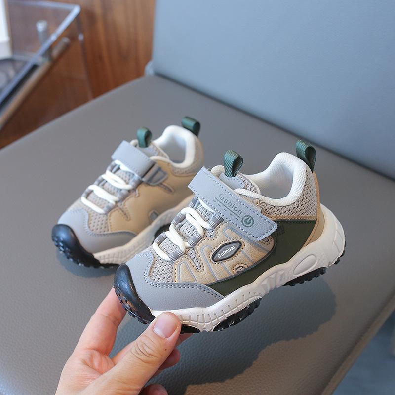 Boys Shoes Outdoor Children's Sneakers Breathable Boys Shoes Middle And Small Children Mesh Shoes