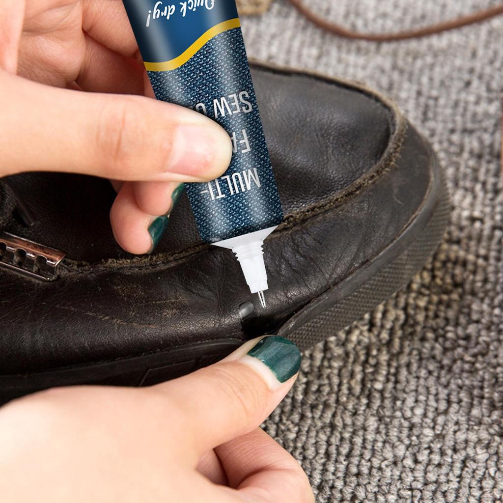 JUE-FISH Fabric Repair Glue for Clothes, Printing, Insoles, Jeans, and Ripped Fabric.