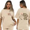 Bubu Dudu EU Size Tops Cute Manga Tee Shirt Women Men Funny Tshirt Graphic Casual T Shirt Y2k Streetwear Cartoon Gothic Clothes