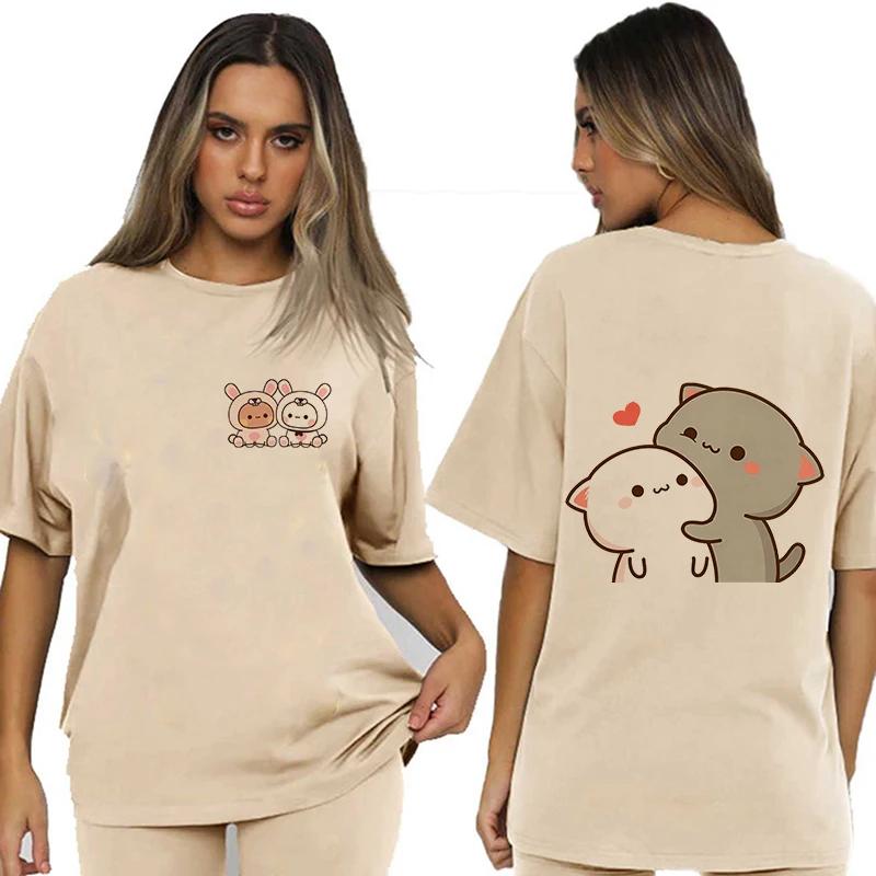Bubu Dudu EU Size Tops Cute Manga Tee Shirt Women Men Funny Tshirt Graphic Casual T Shirt Y2k Streetwear Cartoon Gothic Clothes