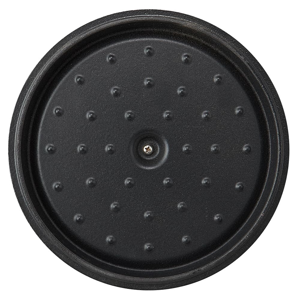 Кокотница Skater IH, совместимая с паприкой, 20 см, кастрюля, двуручная, для готовки, чугунная, эмалированная, красная, INCT20N-A