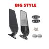 A Set Motorcycle Rearview Mirrors Modified Wind Wing Adjustable Rotating Mirror For Honda CBR 250R 300R 500R 650R 600R CBR1000RR
