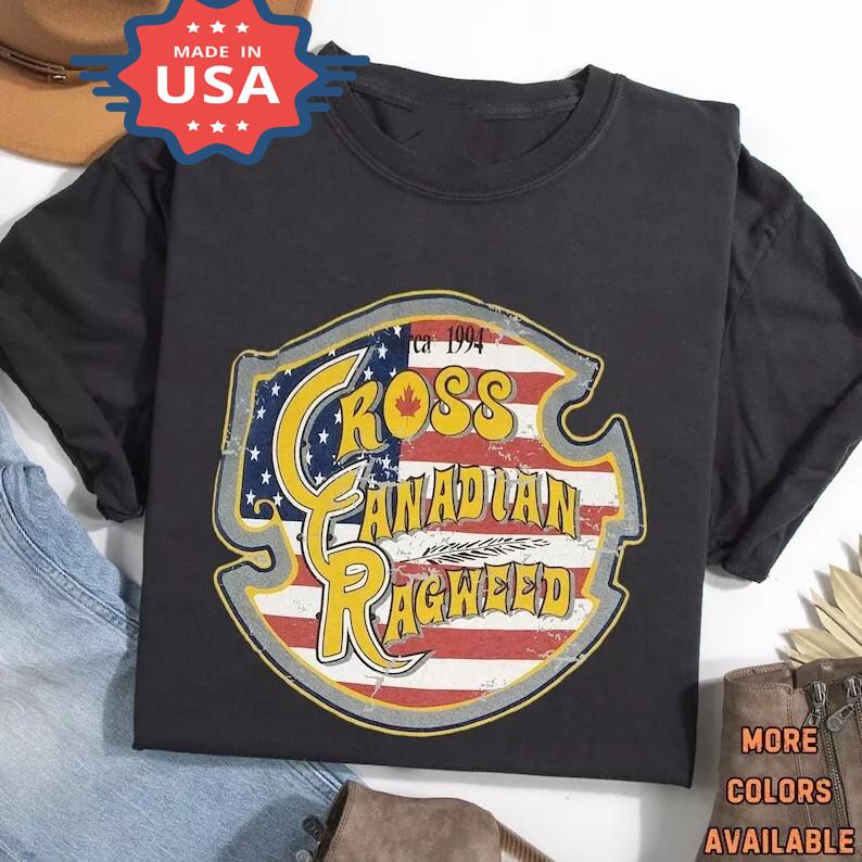 Cross Canadian Ragweed New T-shirt Tops Tee All Size S-4XL Reunion HOT, Tour Music 2025