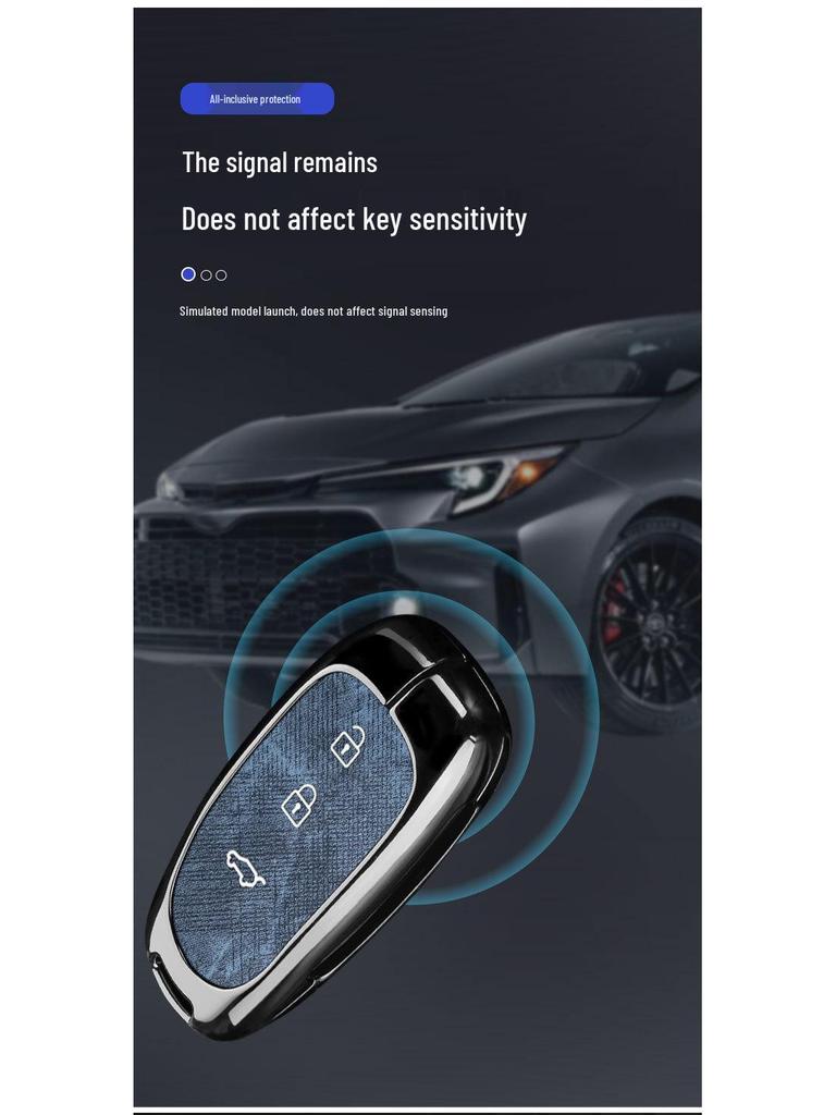 Ideal Key Case for L9/L8/L7/L6/Mega: Premium Car Accessory with Protective Shell and High-End Buckle