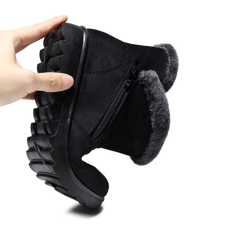 Winter New And Old Beijing Cloth Shoes Women 'S Warm Elderly Snow Boots Large Size Cotton Boots Middle -Aged And Elderly Cotton Shoes