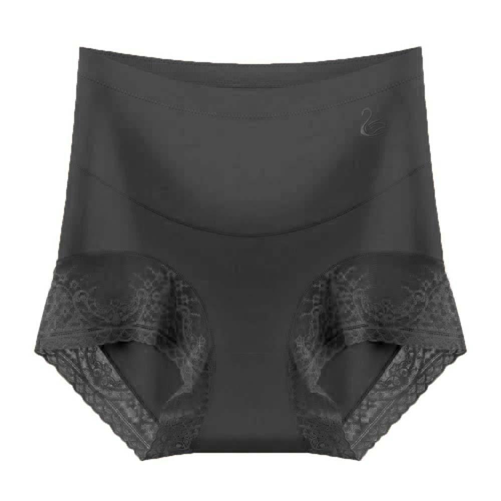 High Waist Butt Lifter Briefs Silk Seamless Shapewear Fashion Tummy Control Underwear Women