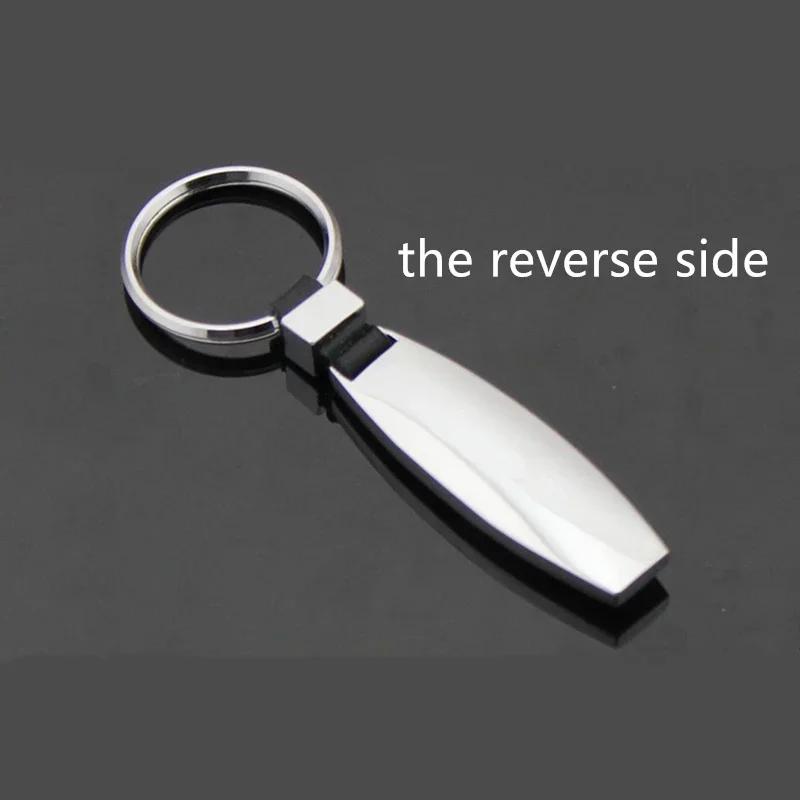 Metal Car Key Chain Keyrings Buckle for Cadillac CT4 CT5 CT6 ATS XTS XT4 XT5 XT6 Escalade SRX BLS Seville Styling Accessories
