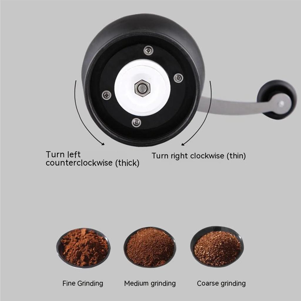 Оптовая ручная кофемолка с керамическим жерновом, ручная кофемолка со стеклянной банкой