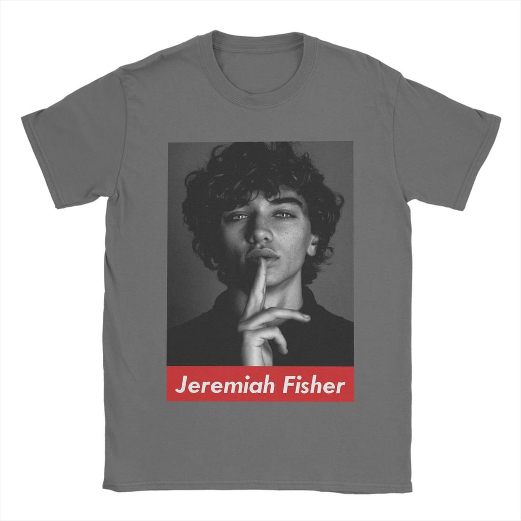 Повседневная футболка JEREMIAH FISHER The Summer I Turned Pretty для мужчин, с круглым вырезом, хлопковая, с коротким рукавом, идея для подарка, топы