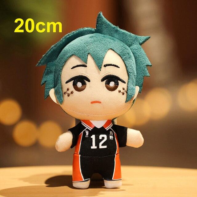 1pc 20 /30cm Kawaii Haikyuu Plush Toys Lovely Anime Hinata Syouyou Kageyama Tobio Stuffed Soft Dolls Keychain Boys Kids Xmas Gift