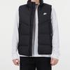 Nike Storm-FIT Windrunner Logo Теплый спортивный жилет с воротником-стойкой и пухом Мужская верхняя одежда Черный DD6818-010
