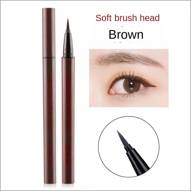 Натуральная стереоскопическая подводка для глаз, водостойкая, устойчивая к поту, не размазывается, быстросохнущая, спящая, контурная, жидкая подводка для глаз, стойкий макияж
