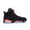 Air 6 Retro 'Infrared' 2019 (унисекс) Черные / Инфракрасные 23-Черные Винтажные Баскетбольные Кроссовки 384664 060