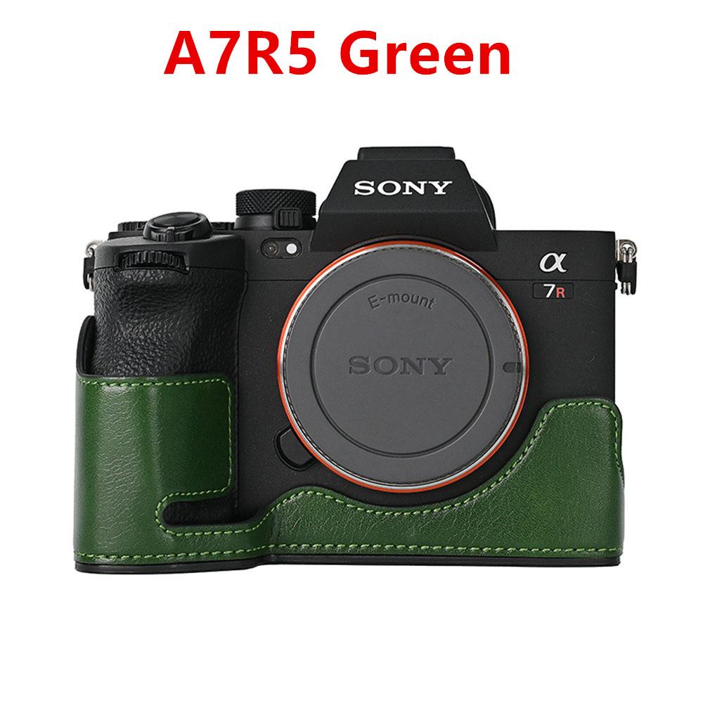 Получехол из искусственной кожи для камеры Sony A7R5 A7RM5 A7RV A7CII A7C2 с отверстием для батареи, нижняя крышка