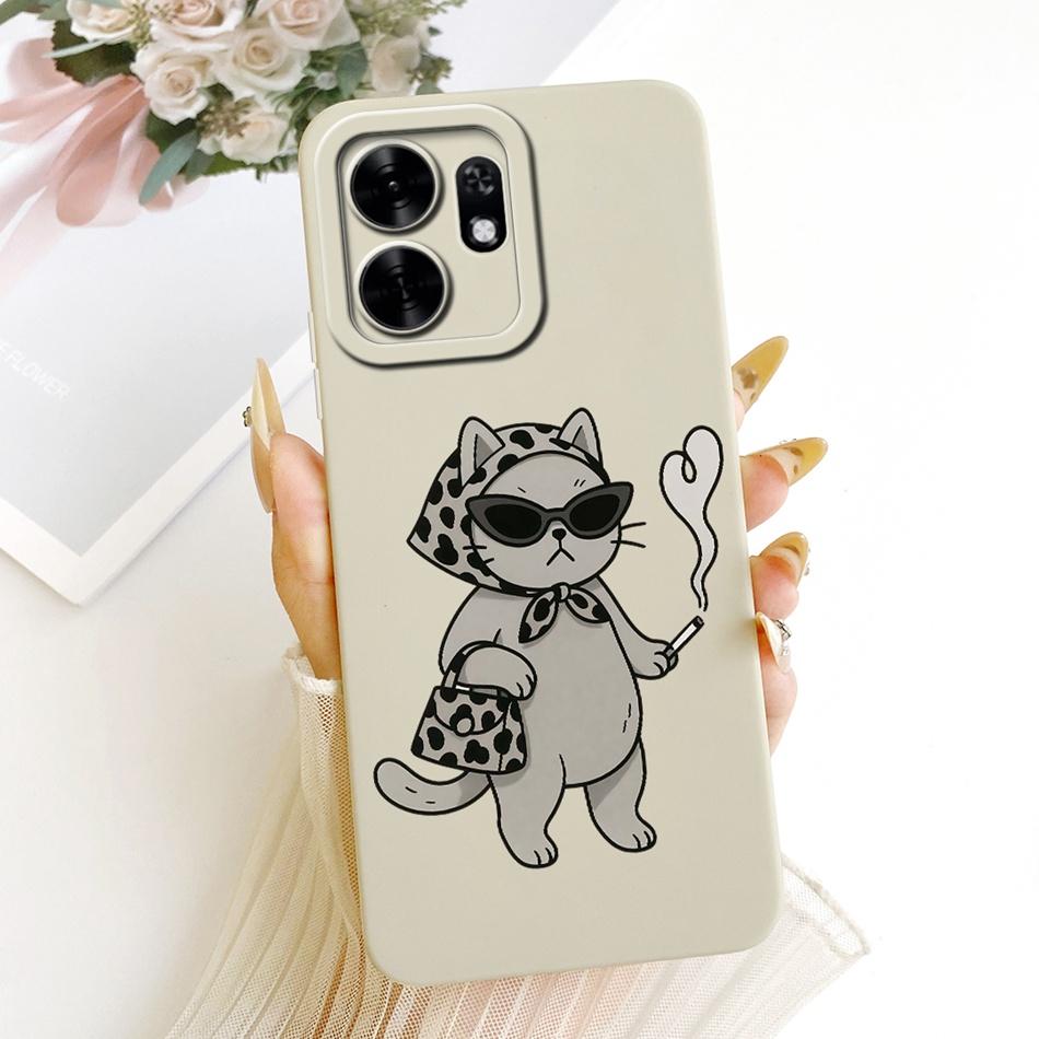 For Honor X6d LNA-NX1 2026 Cute Cat Flower Cartoon Phone Case For Honor X6D 5G Shockproof Soft Silicone Covers Bumpers