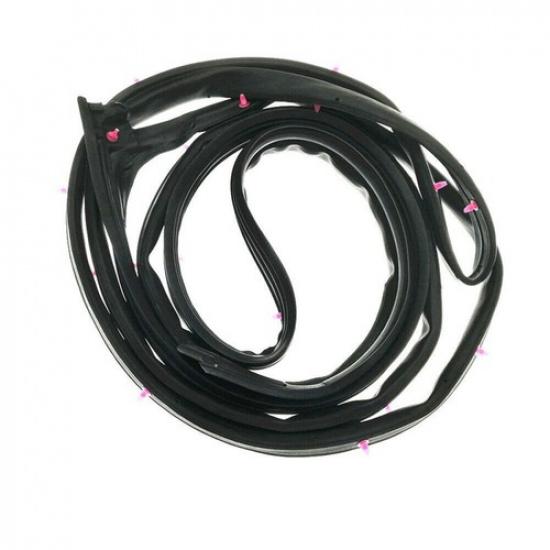 For 03-07 Honda Accord Sedan Door Weatherstrip Strip Seal Rubber Front Left